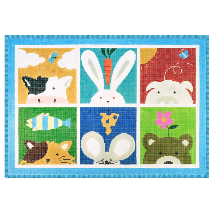Six Animals Rug