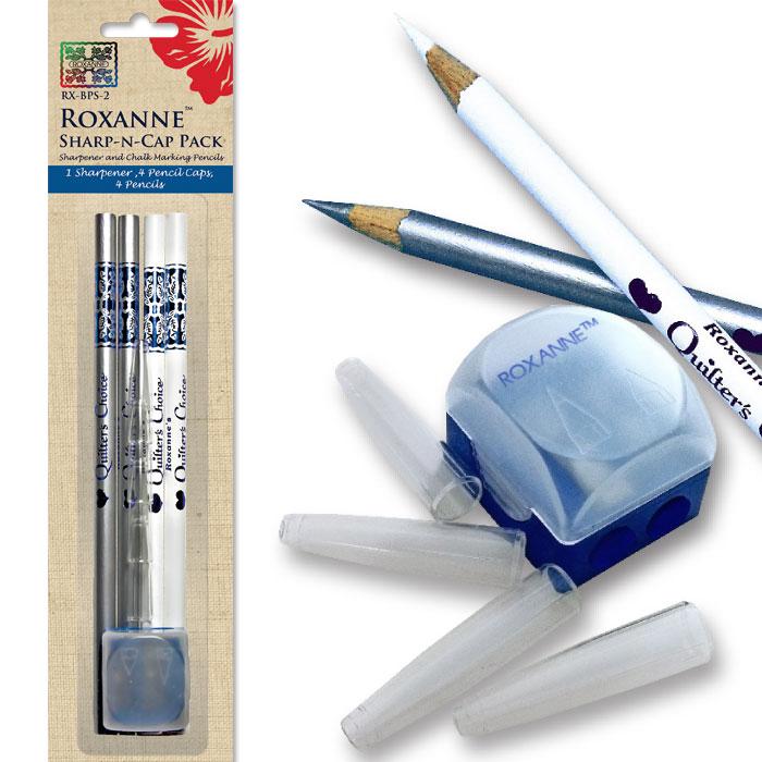 Roxanne Sharp-N-Cap – Chalk Pencil Sharpener & Protective Caps