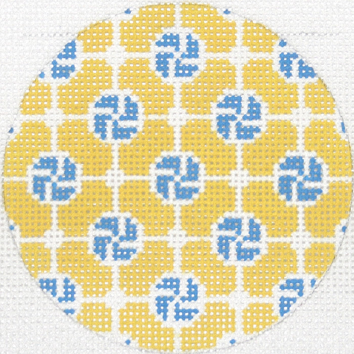 SOS Blue & Yellow Pinwheels