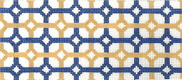 SOS Navy & Yellow Diamonds