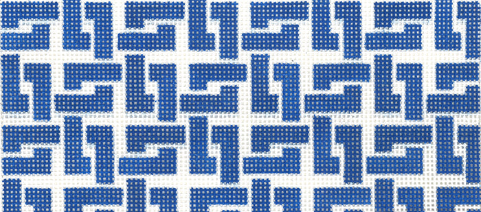 SOS Dark Blue Square Chain