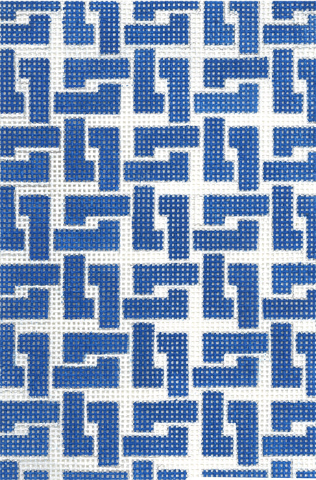 SOS Dark Blue Square Chain