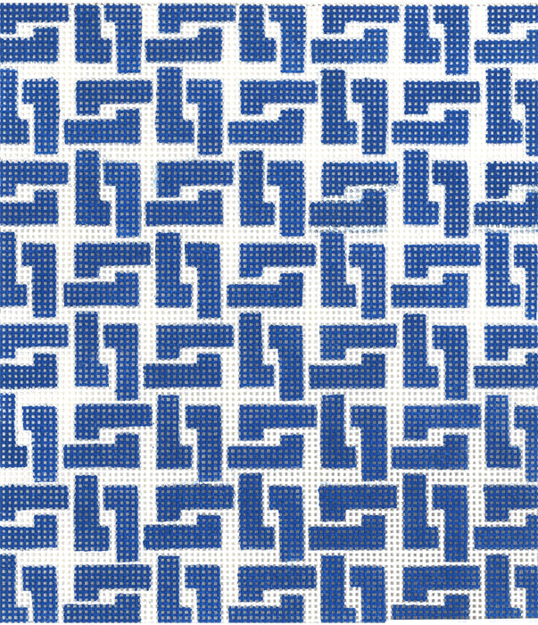 SOS Dark Blue Square Chain