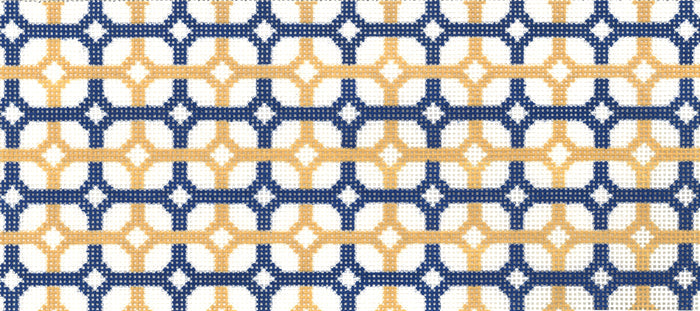 SOS Navy & Yellow Diamonds