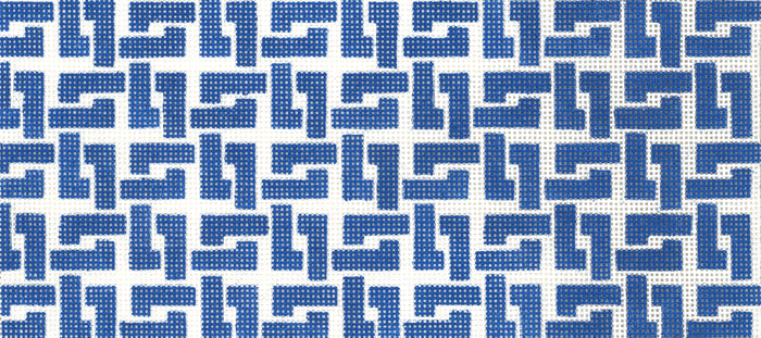 SOS Dark Blue Square Chain