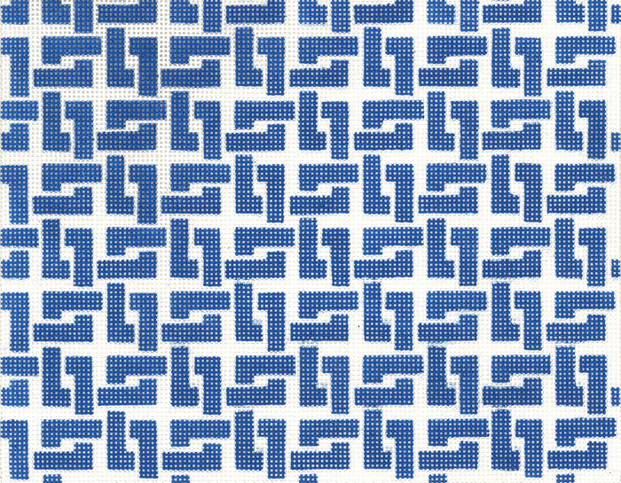 SOS Dark Blue Square Chain