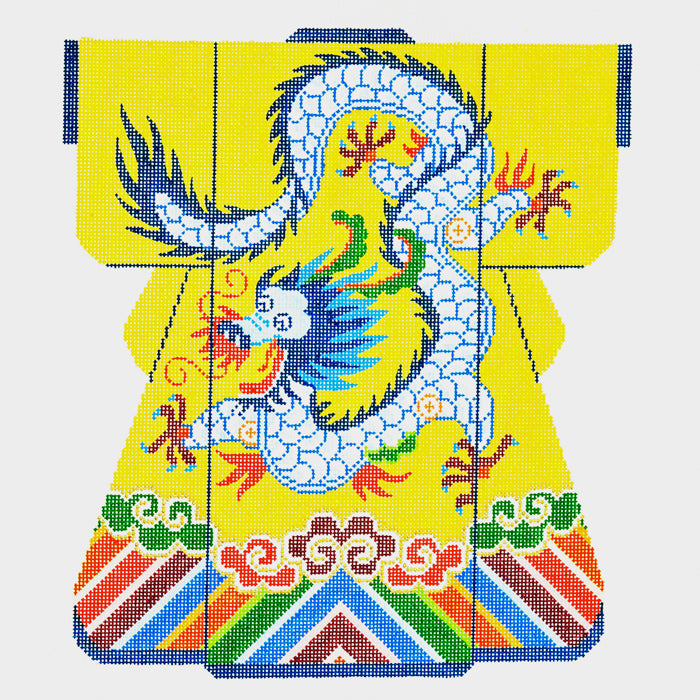 Dragon on Yellow Large Kimono
