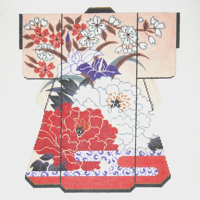 Floral with Cherry Blossoms Large Kimono