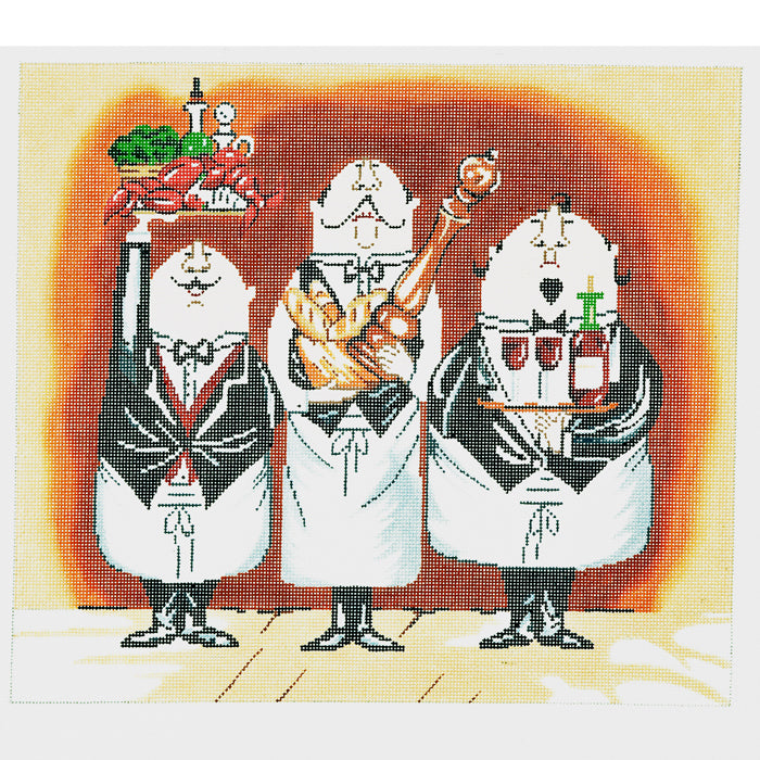 3 Waiters #1