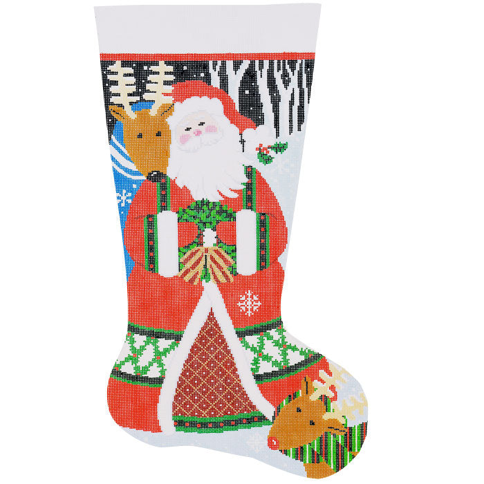 Loving Santa Stocking