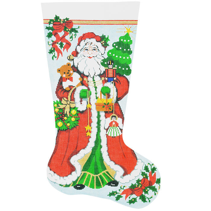 Happy Santa Stocking