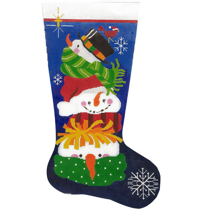 Snowfaces Stocking