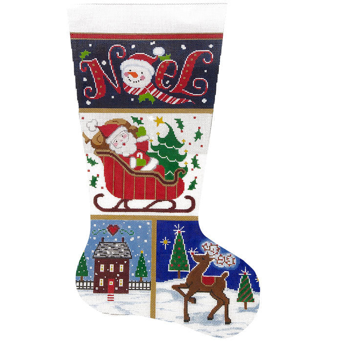 Noel Patch Stocking
