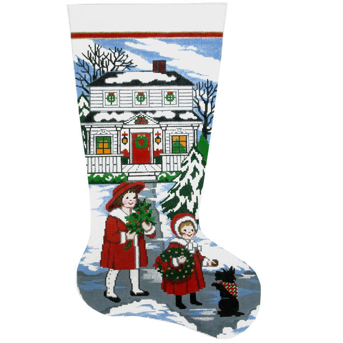 Victorian Children Stocking
