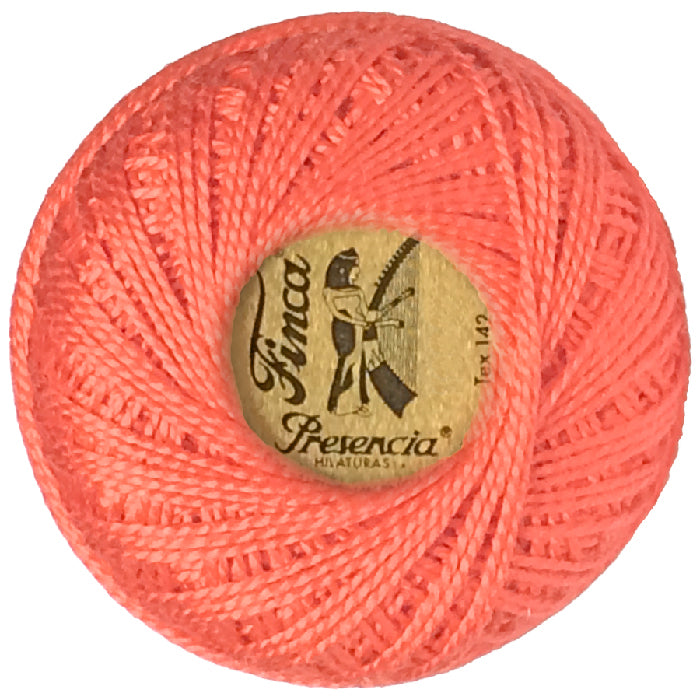 Presencia Perlé Cotton Thread - 1314 Apricot