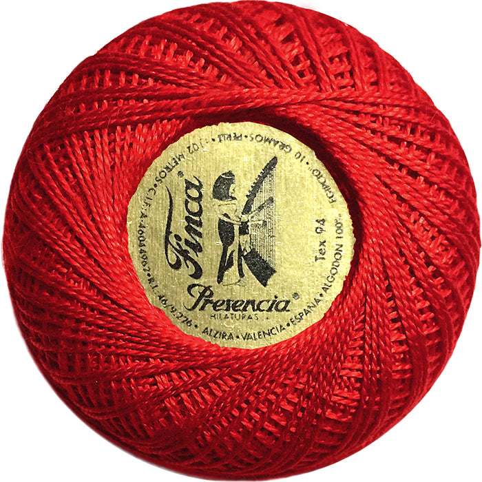 Presencia Perlé Cotton Thread - 1490 Dark Coral