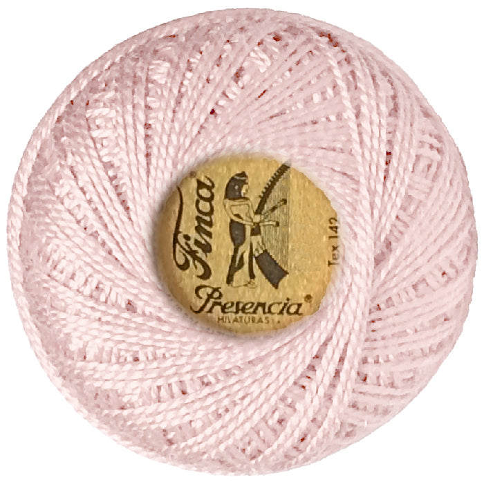 Presencia Perlé Cotton Thread - 1721 Baby Pink