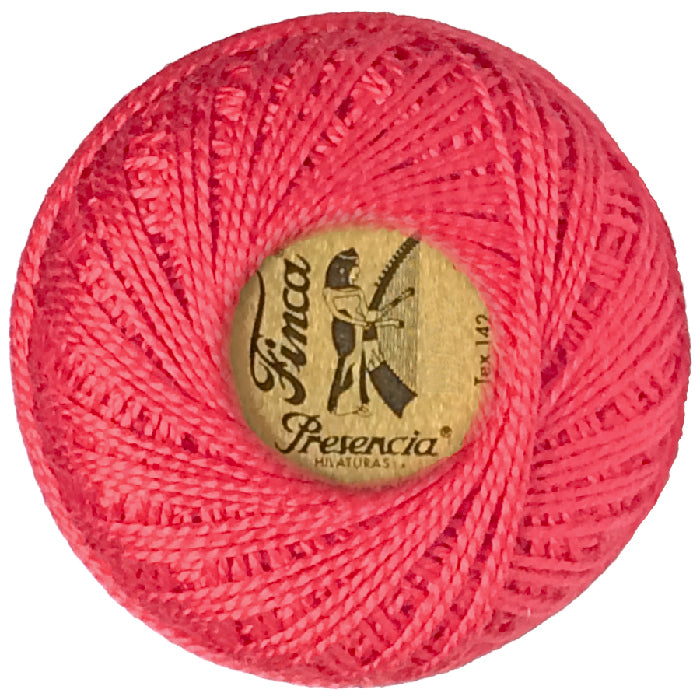 Presencia Perlé Cotton Thread - 1742 Dark Geranium