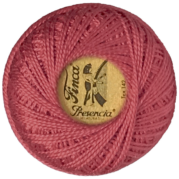 Presencia Perlé Cotton Thread - 1984 Medium Antique Rose