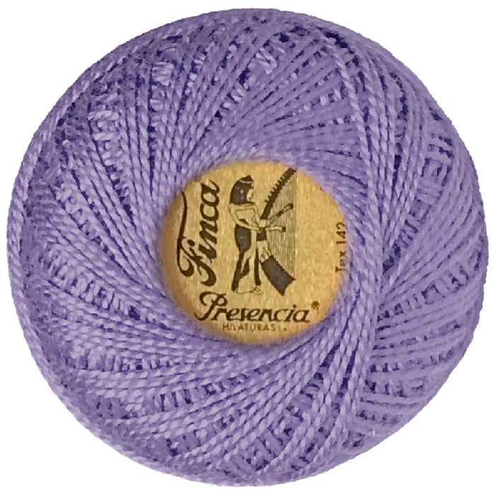 Presencia Perlé Cotton Thread - 2699 Medium Lavender
