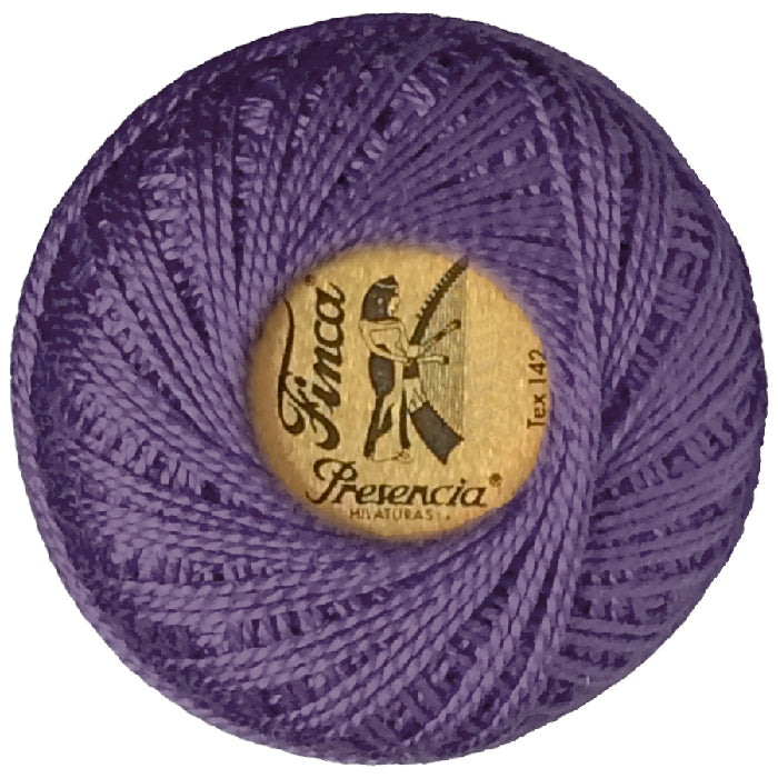 Presencia Perlé Cotton Thread - 2711 Dark Lavender