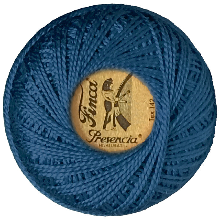 Presencia Perlé Cotton Thread - 3319 Dark Baby Blue