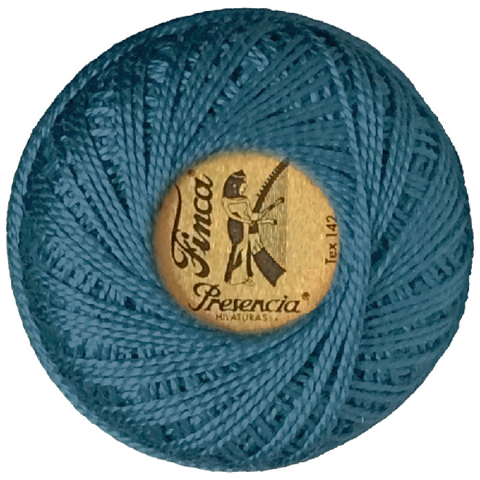 Presencia Perlé Cotton Thread - 3574 Dark Turquoise
