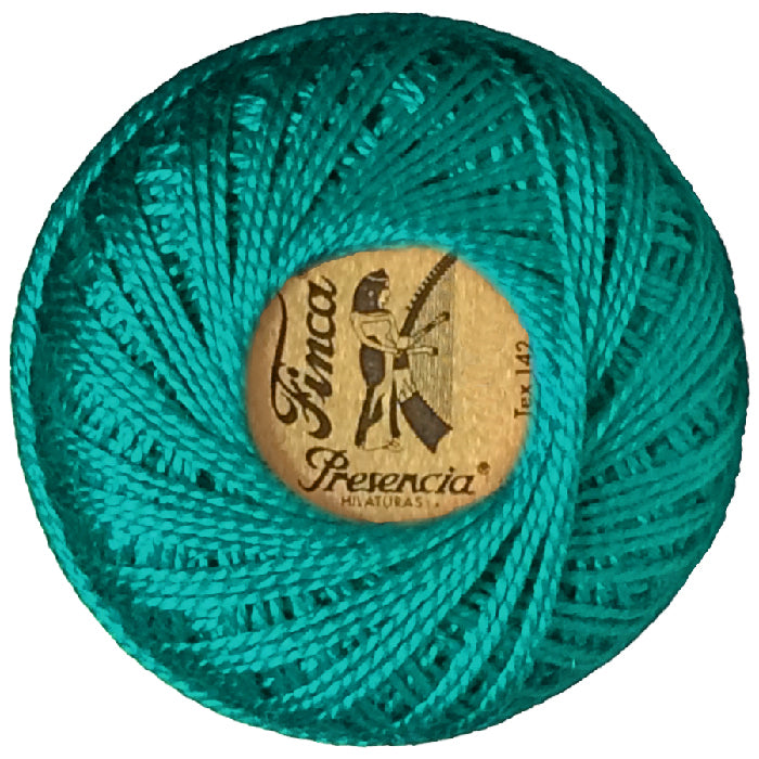 Presencia Perlé Cotton Thread - 4074 Dark Seagreen