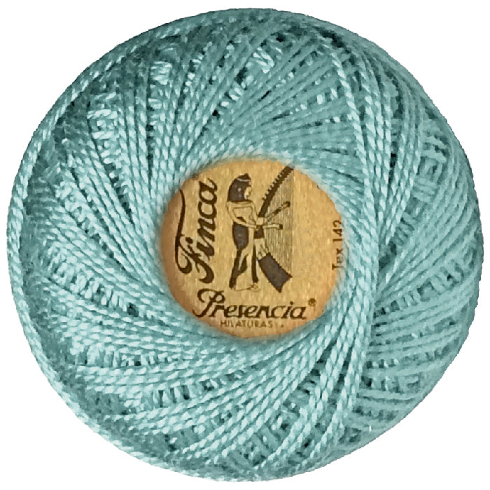 Presencia Perlé Cotton Thread - 4228 Medium Seafoam