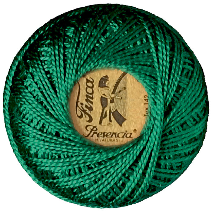 Presencia Perlé Cotton Thread - 4652 Green