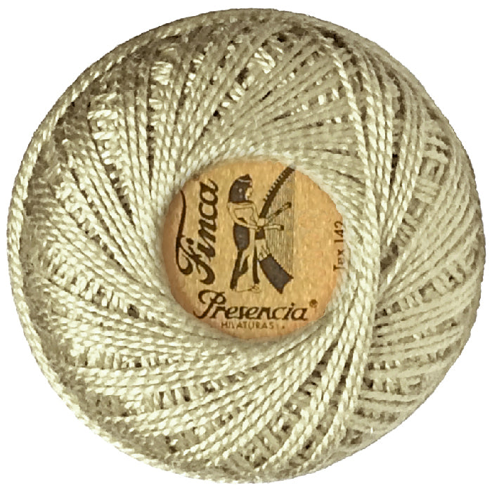 Presencia Perlé Cotton Thread - 5229 Medium Khaki Green