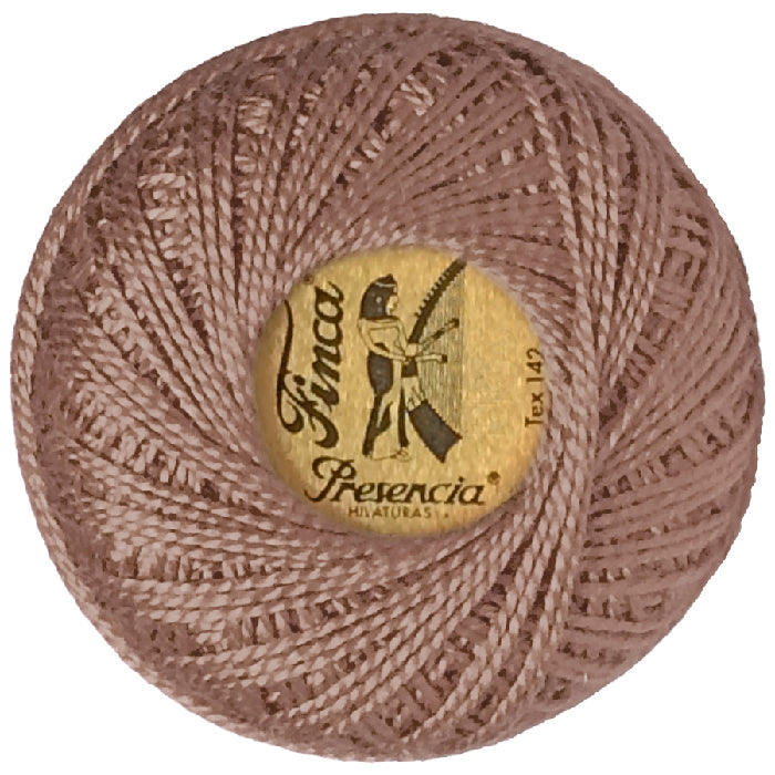 Presencia Perlé Cotton Thread - 8026 Dark Taupe