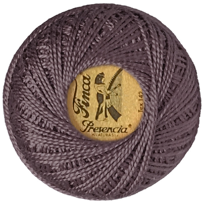 Presencia Perlé Cotton Thread - 8620 Medium Antique Violet
