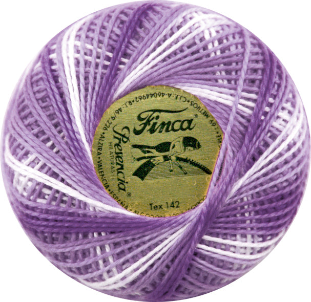 Presencia Perlé Cotton Thread - 9480 Lavender Lace