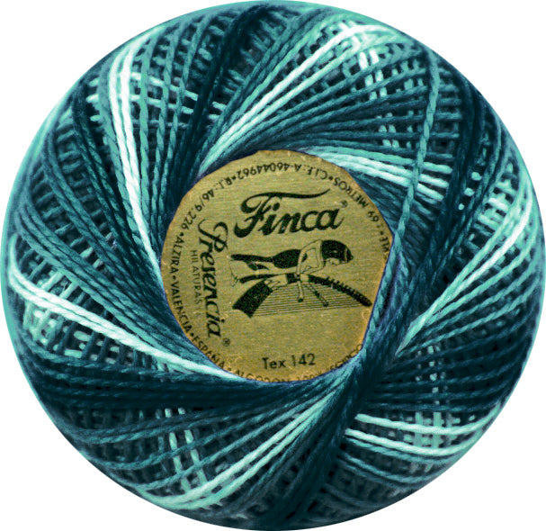 Presencia Perlé Cotton Thread - 9770 Peacock