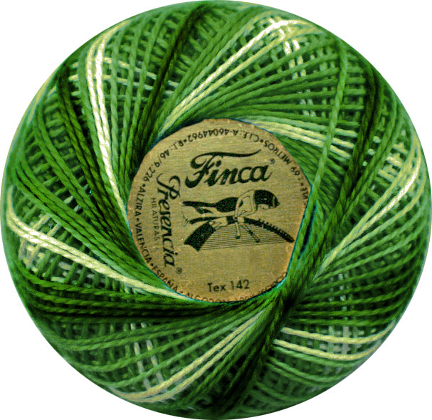 Presencia Perlé Cotton Thread - 9860 Foliage Green
