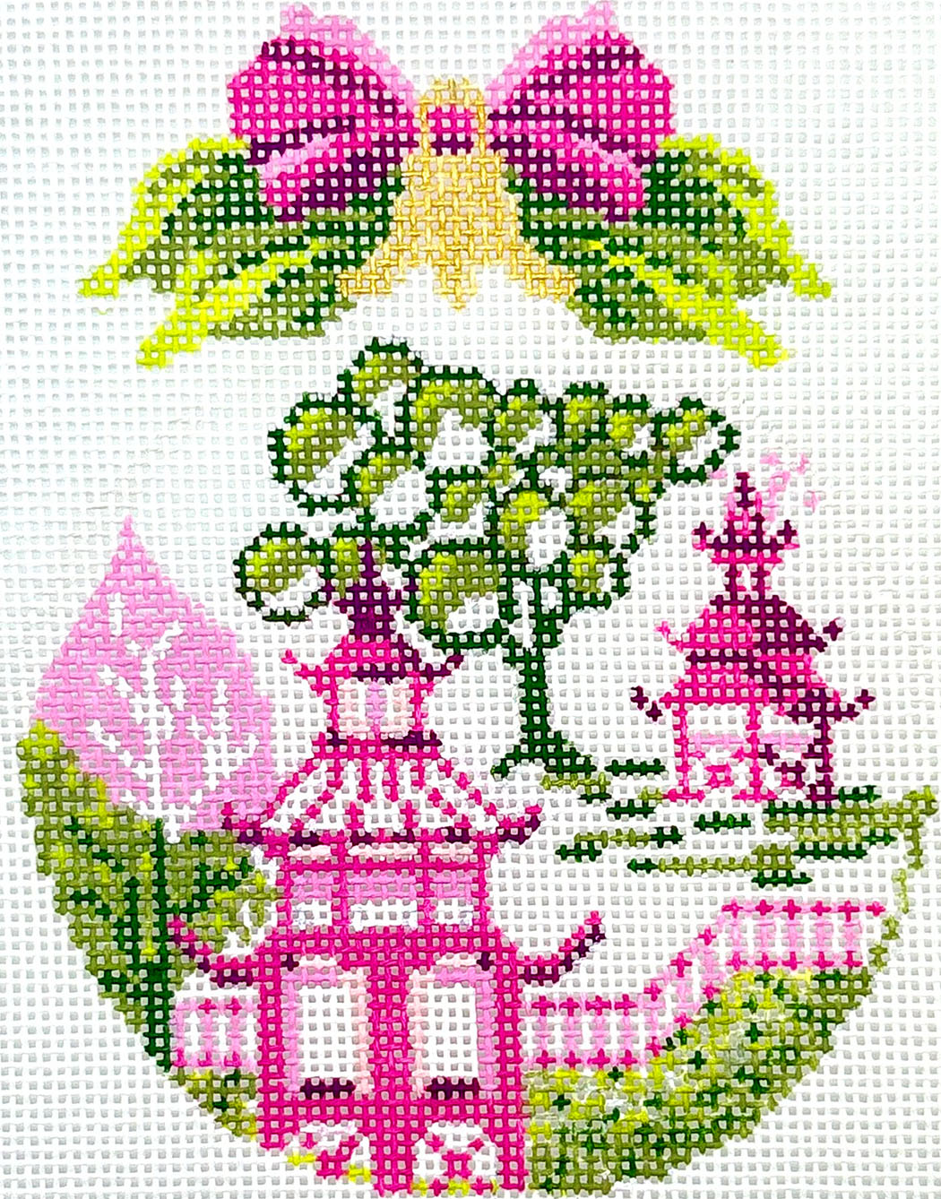 China Pink Toile
