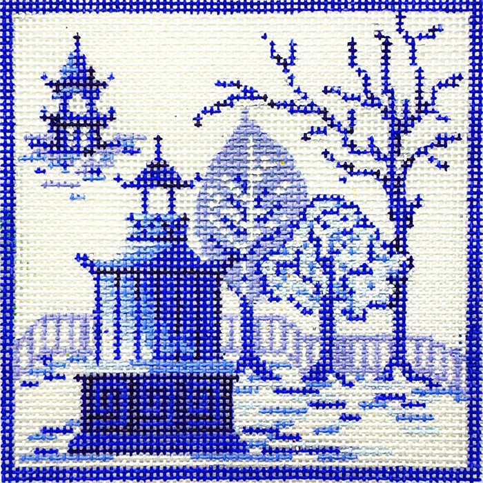 Blue Italian Pagoda