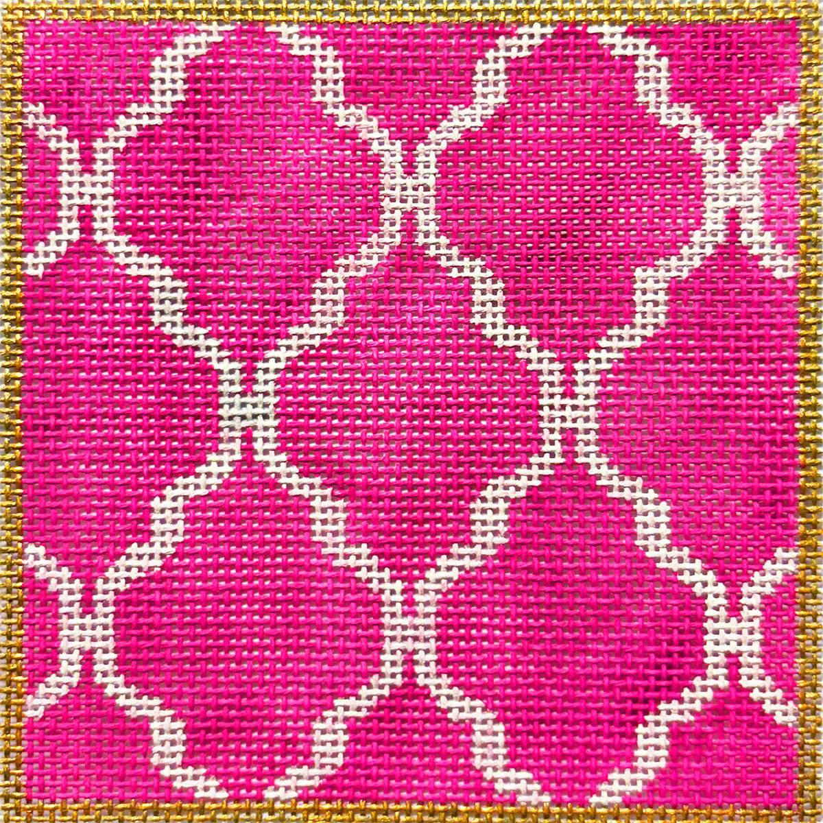 Peony Pink Trellis