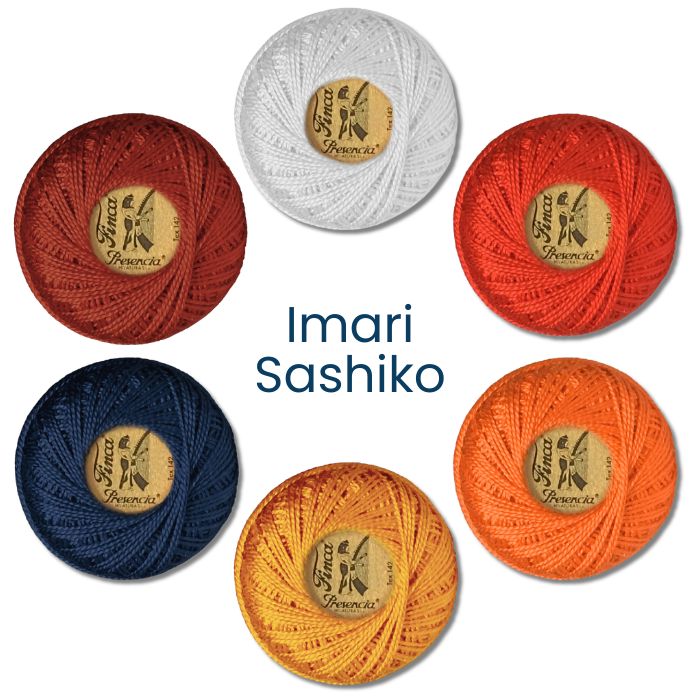 Presencia Perlé Sampler Pack - Imari Sashiko