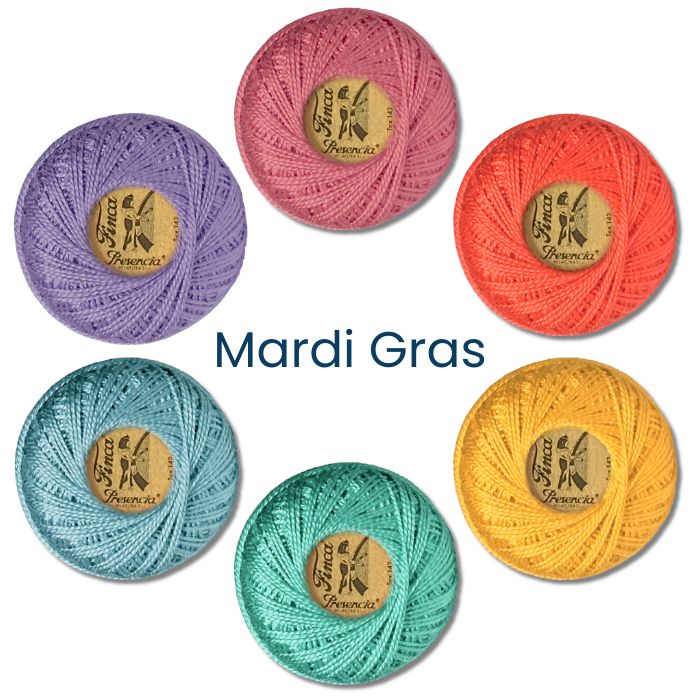 Presencia Perlé Sampler Pack - Mardi Gras