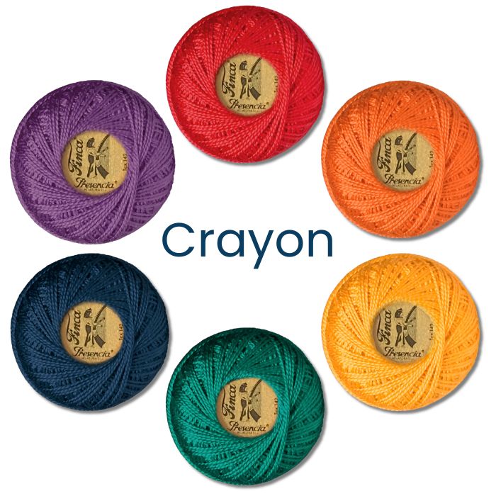Presencia Perlé Sampler Pack - Crayon