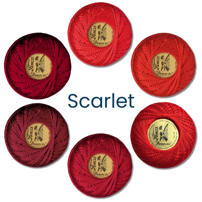Presencia Perlé Sampler Pack - Scarlet