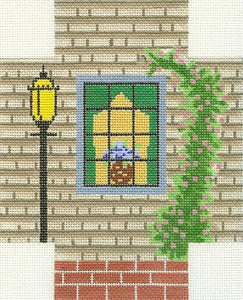 Grey Shingle Window Scene