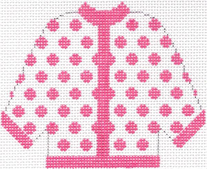 Hot Pink Polka Dot Cardigan Ornament
