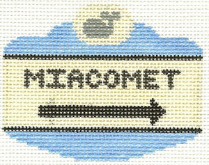 Miacomet Sign Ornament