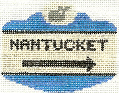 Nantucket Sign Ornament