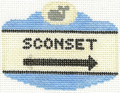 Sconset Sign Ornament
