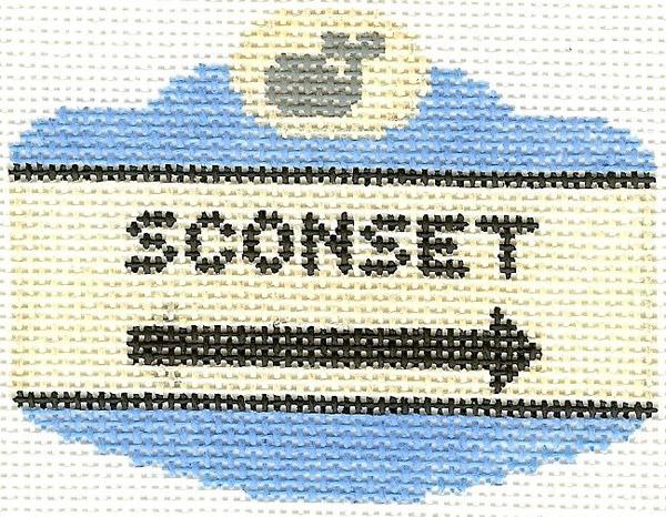 Sconset Sign Ornament