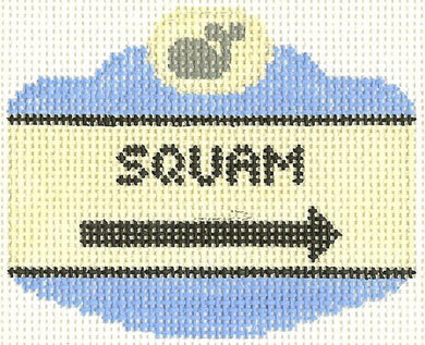 Squam Sign Ornament